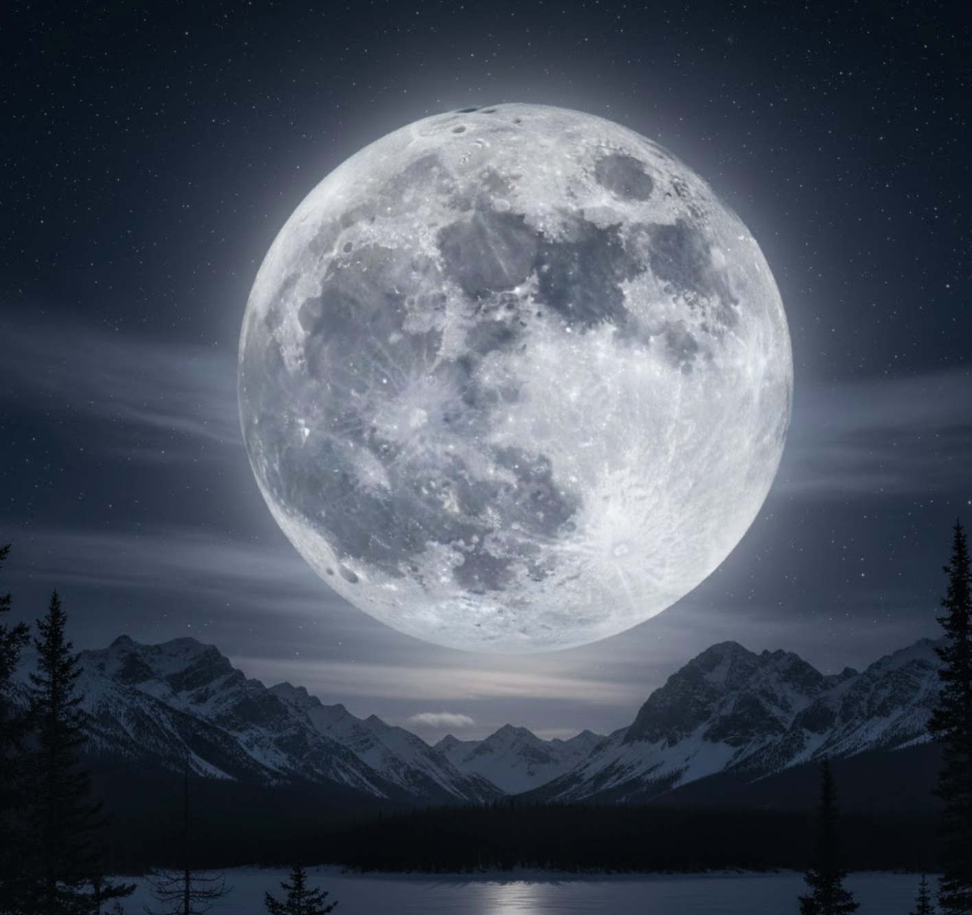 Polna luna december 2025